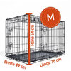 Hundegitterbox Hundetransportbox Hundekäfig Faltbar Größe M !!! BITTE LESEN !!!