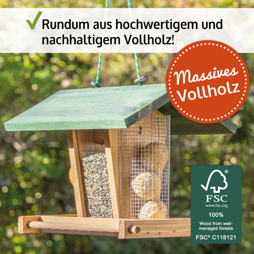 Vogelhaus 325 Bird Kitchen braun