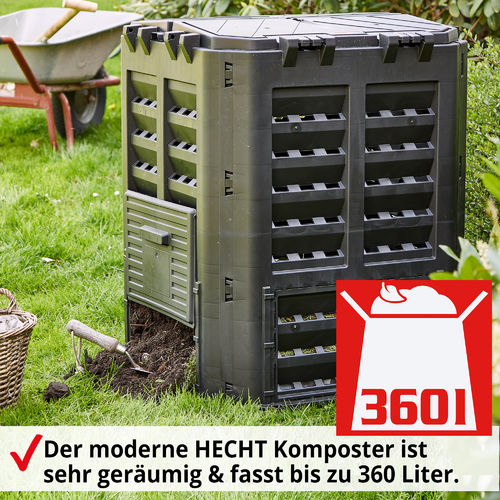 Komposter Thermokomposter 360 Liter Fassungsvermögen